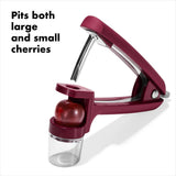 OXO Good Grips Cherry & Olive Pitter - Beet E2