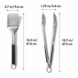 OXO Good Grips Grilling Turner and Tongs Set I8