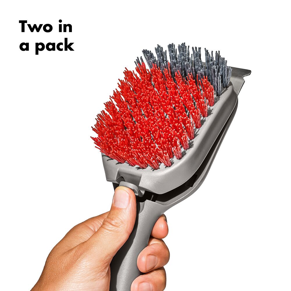 OXO Good Grips Nylon Grill Brush for Cold Cleaning Replacement Heads L7