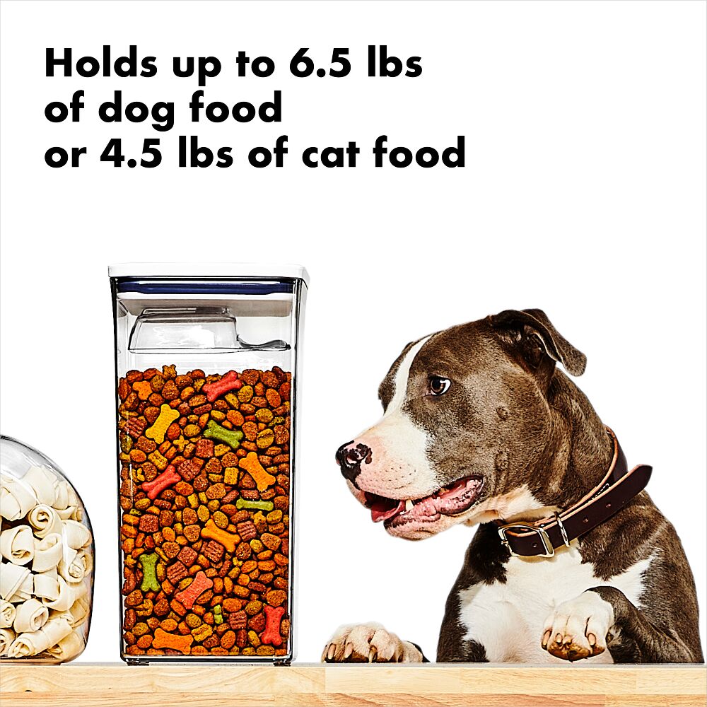 OXO Good Grips Pet POP Container – 6.0 Qt/5.7 L with Half Scoop S0