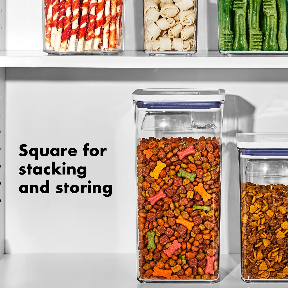 OXO Good Grips Pet POP Container – 6.0 Qt/5.7 L with Half Scoop S0