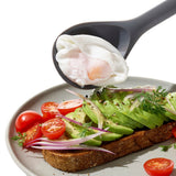 OXO Good Grips Silicone Slotted Spoon - Peppercorn K5