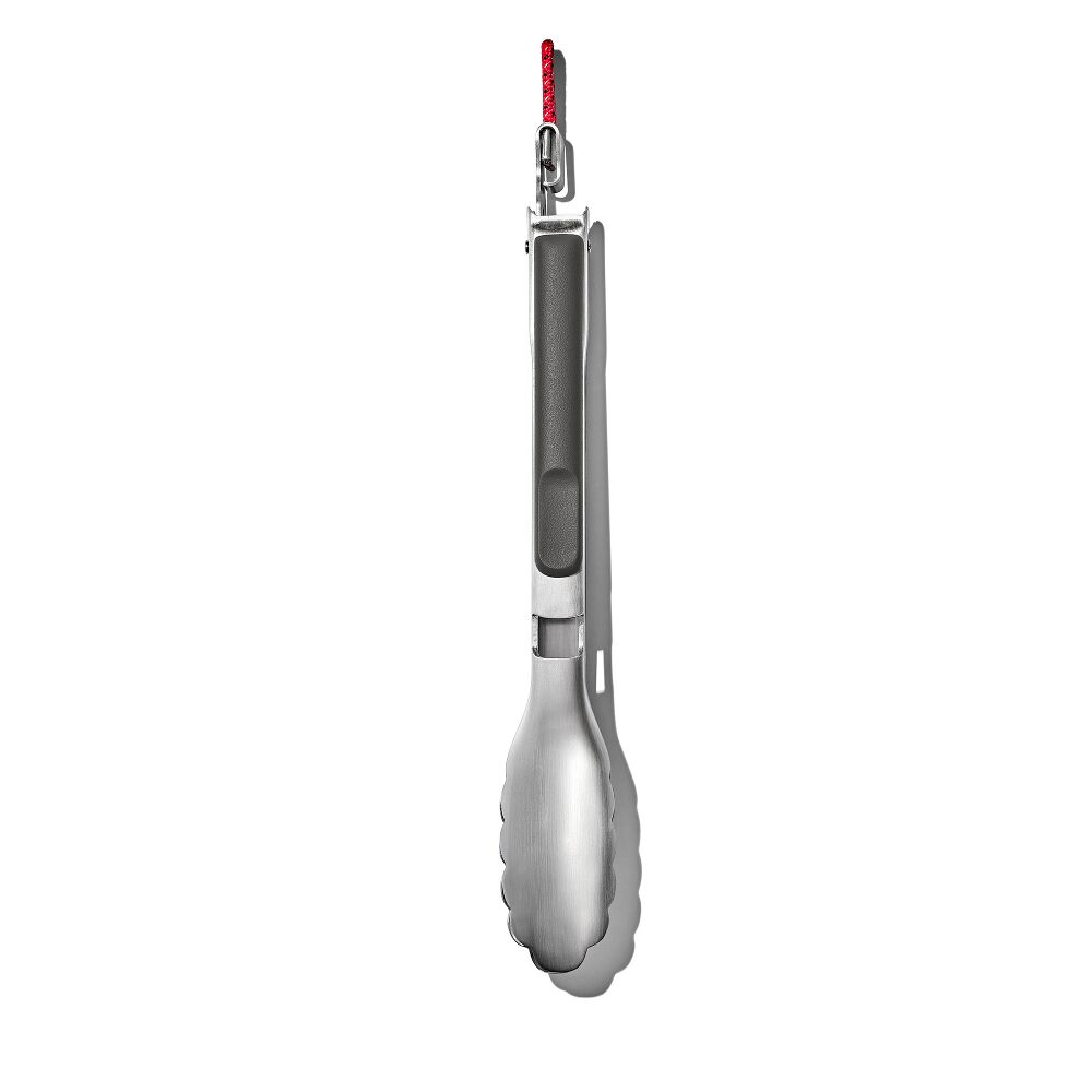 OXO Outdoor 10.5in Camp Stove Tongs with Bottle Opener O3