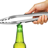 OXO Outdoor 10.5in Camp Stove Tongs with Bottle Opener O3