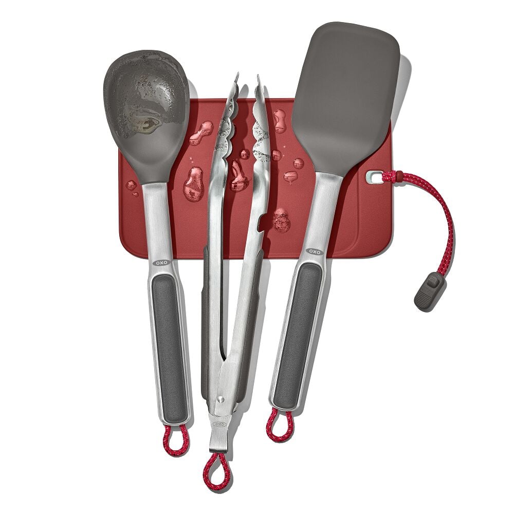 OXO Outdoor 4 -Piece Camp Stove Cooking Set T8