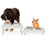 OXO Pet Adjustable Elevated Feeder C2