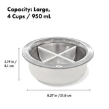 OXO Pet Easy-Clean Slow Feeder - Large, 4 Cups/950 ml D1
