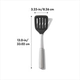 OXO Steel Silicone Flexible Turner J1