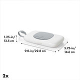 OXO TOT 2-Pack On-the-Go Wipes Dispenser, Gray B1