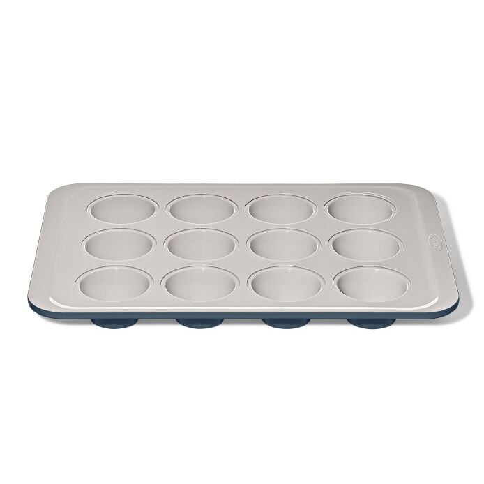 Non-Stick Pro Ceramic Coated Metal Bakeware 12 Cup Muffin Pan