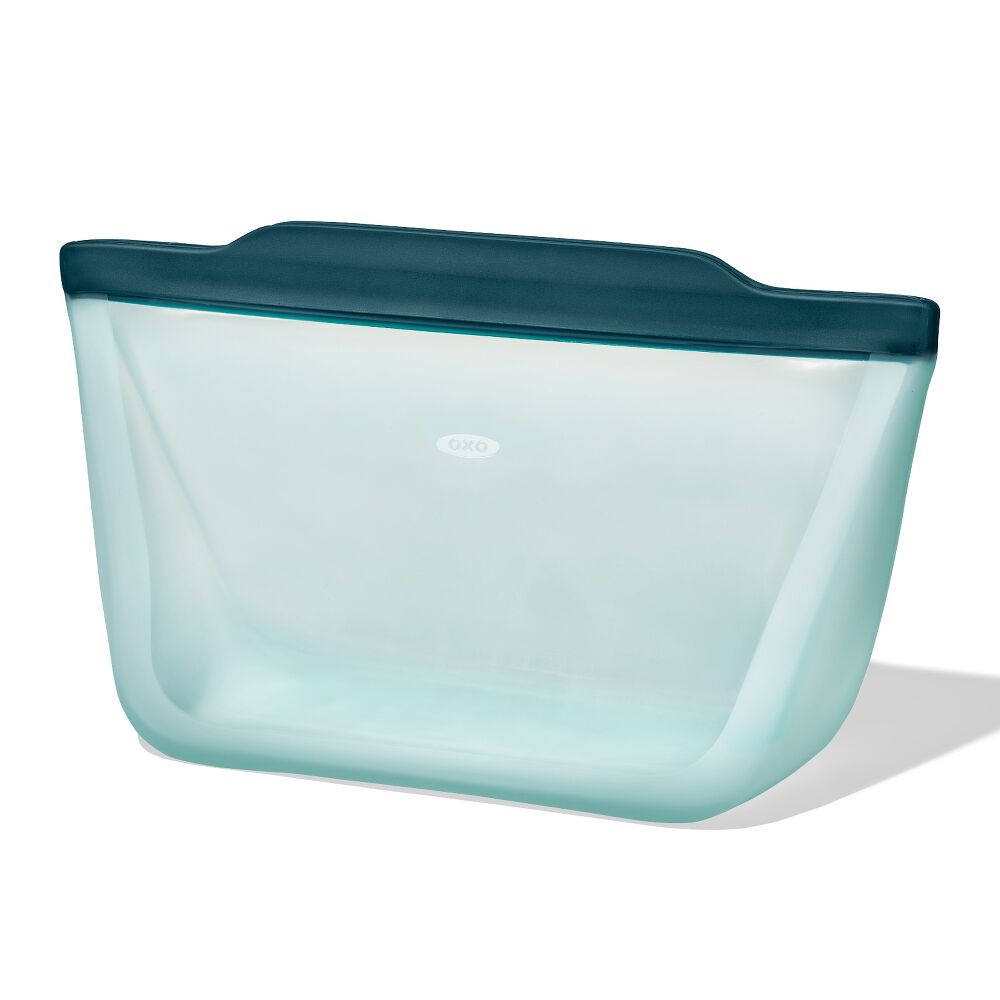 Silicone Reusable Bag - Stand-Up Half Gallon (64 oz) - Lagoon