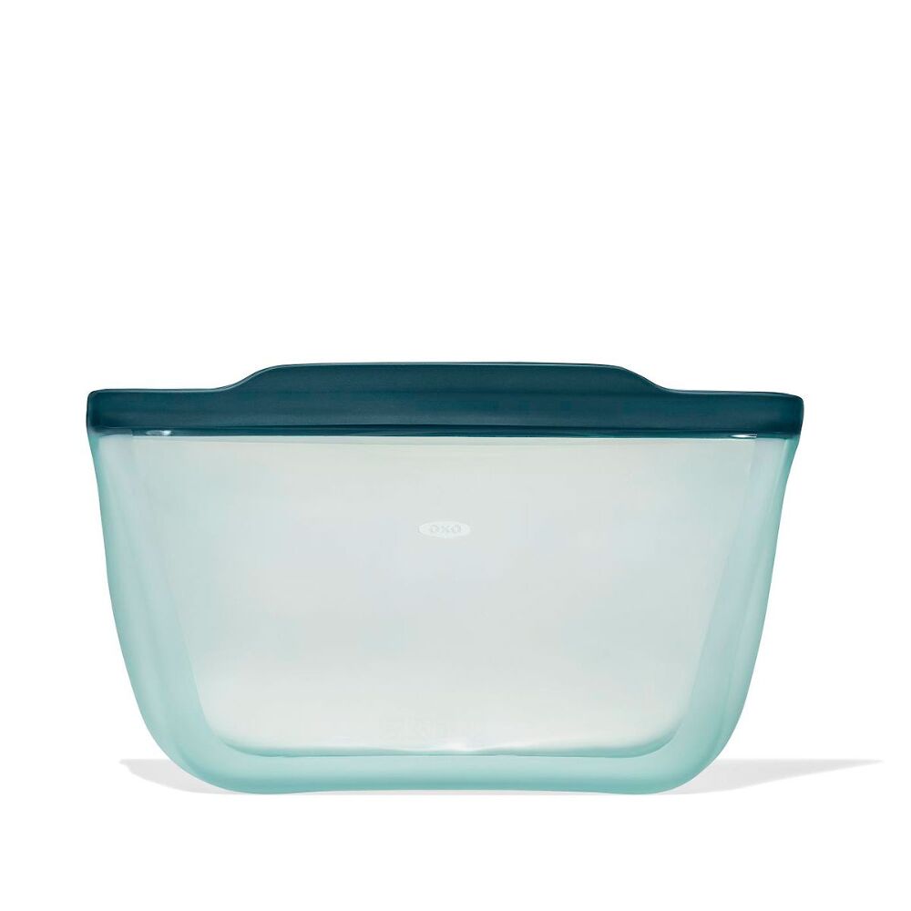 Silicone Reusable Bag - Stand-Up Half Gallon (64 oz) - Lagoon