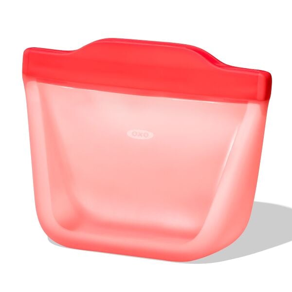 Silicone Reusable Bag - Stand-Up Snack (12 oz) – Watermelon R0