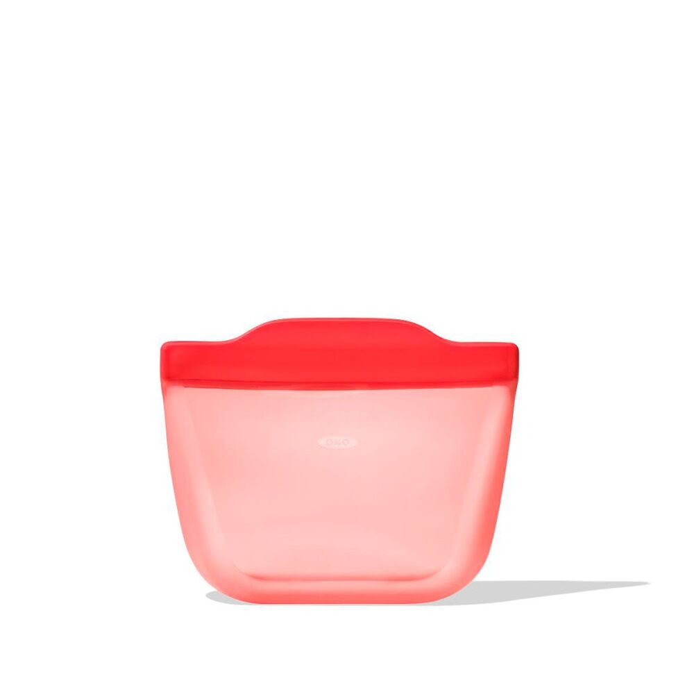 Silicone Reusable Bag - Stand-Up Snack (12 oz) – Watermelon R0