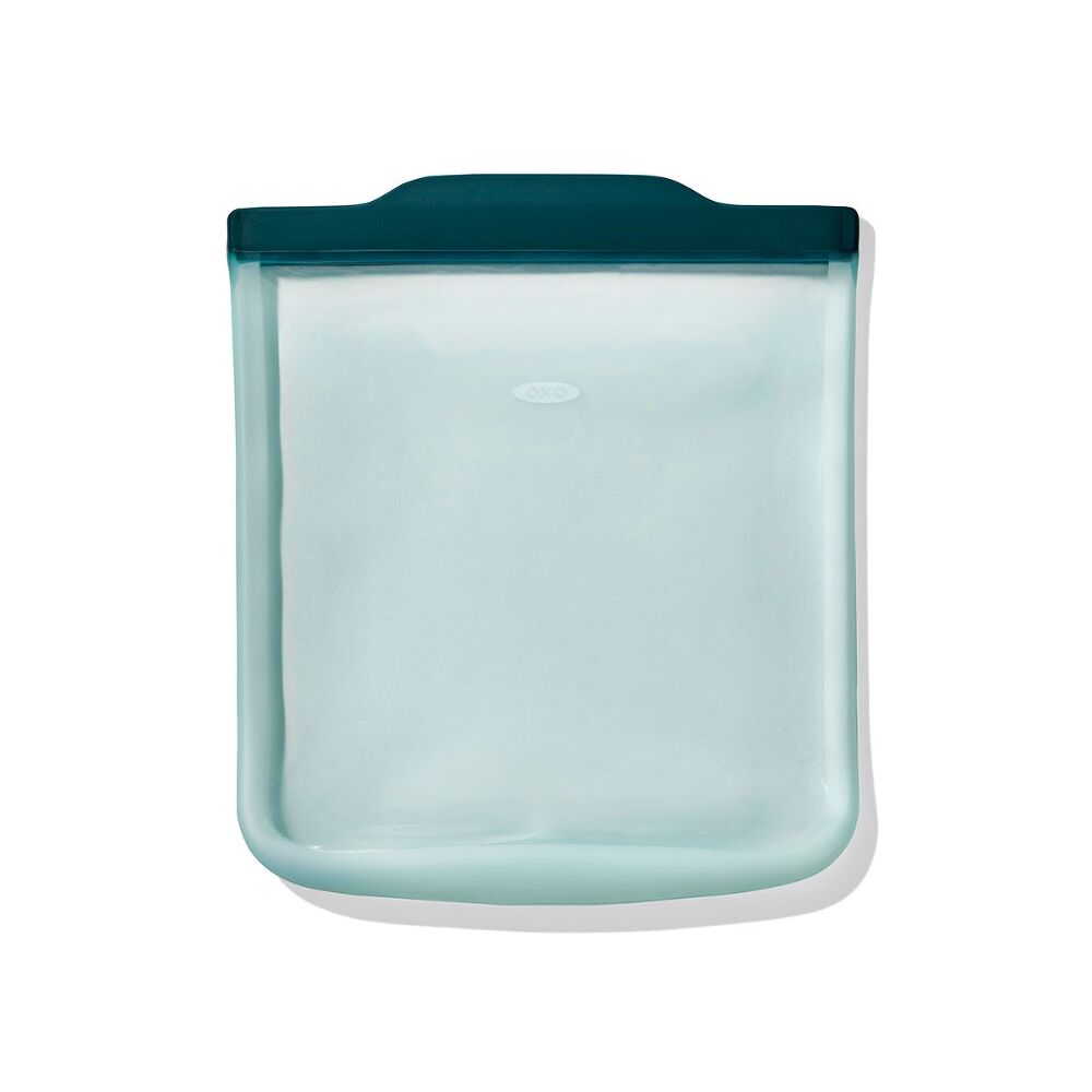 Silicone Reusable Bag - 4 Piece Starter Set - Oat/Lagoon