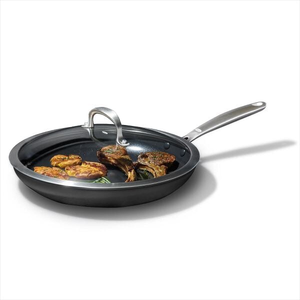 OXO Enhanced Non-Stick 12-Inch Frypan with Lid L8