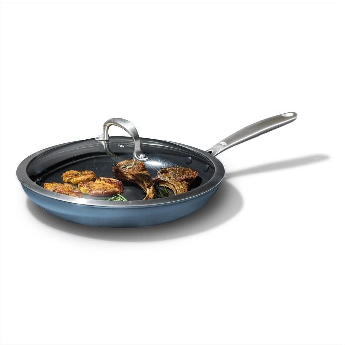 OXO Enhanced Non-Stick 12-Inch Frypan with Lid