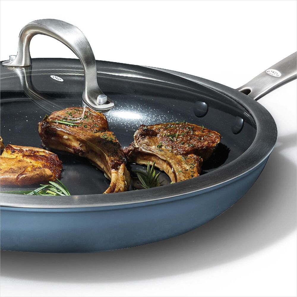 OXO Enhanced Non-Stick 12-Inch Frypan with Lid