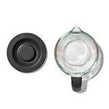 2 Cup Glass Measuring Cup with Lid I8