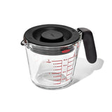 2 Cup Glass Measuring Cup with Lid I8