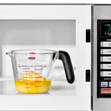 2 Cup Glass Measuring Cup with Lid I8