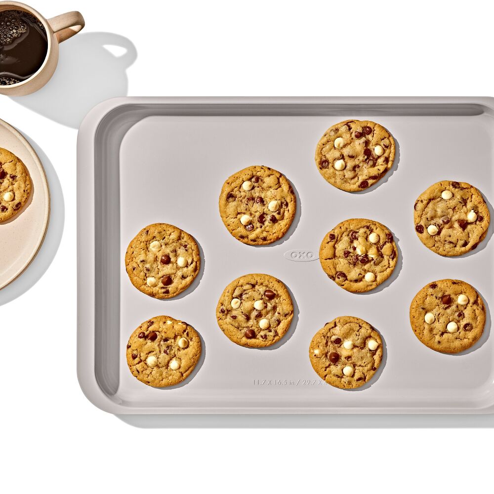 Non-Stick Pro Ceramic Coated Metal Bakeware Half Sheet Pan L4