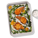 Non-Stick Pro Ceramic Coated Metal Bakeware Half Sheet Pan L4