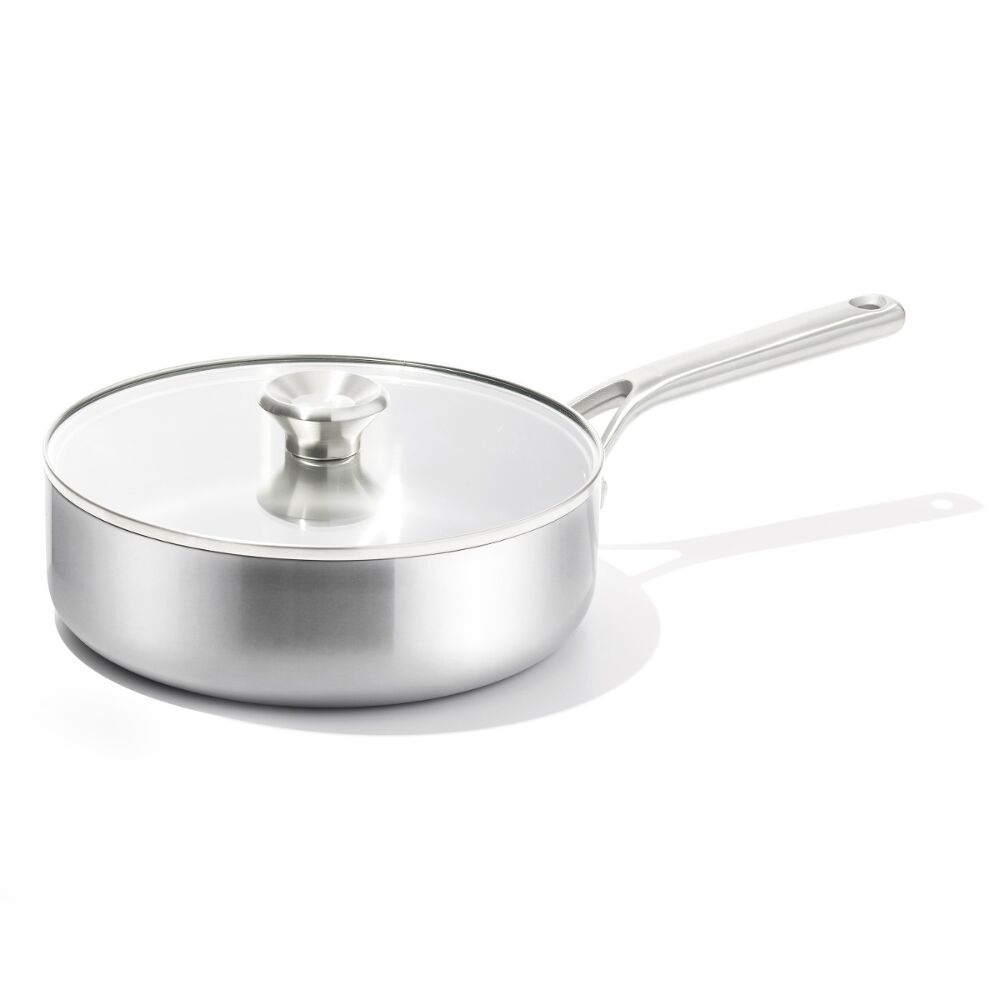 Stainless Steel Mira Series 3.3qt Saute And Lid