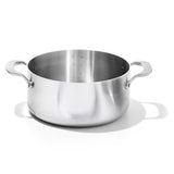 Stainless Steel Mira Series 5.2qt Casserole And Lid M9