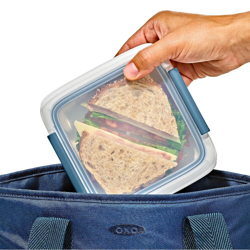 Prep & Go Slim Container with Removable Divider - 1.8 Cups/0.4 L