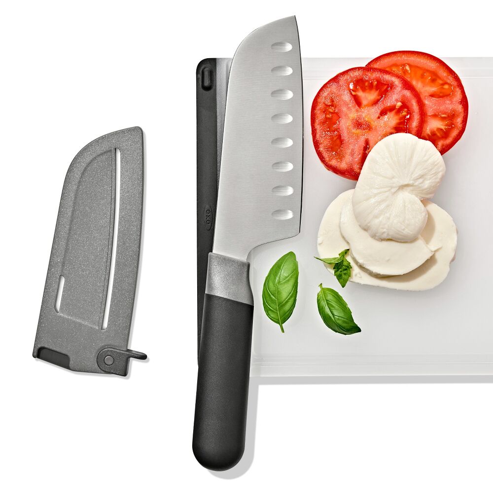 5 in Santoku Knife with Locking Sheath