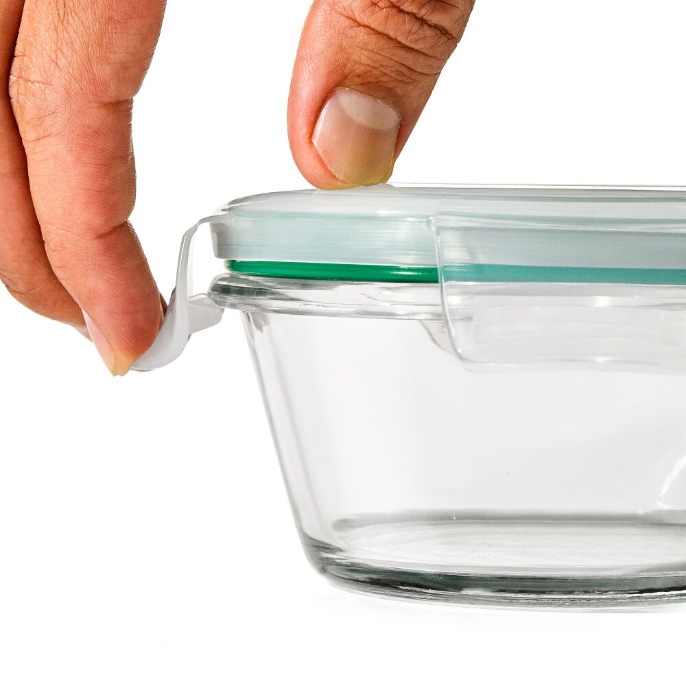 Smart Seal 8-Piece1 Cup Glass Round Container Set V2