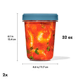 Twist & Stack Container (32 oz) – 2-Pack O3