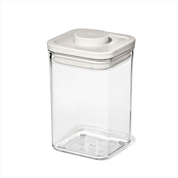 OXO Pet POP Container — Small Square Short — 1.1 Qt/1 L