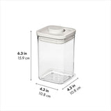 OXO Pet POP Container — Small Square Short — 1.1 Qt/1 L R0