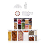 POP 4-Piece Baking Set & 20-Piece POP Container Set Bundle E4