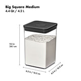 POP Container - Big Square Medium (4.4 Qt/4.2 L) J1