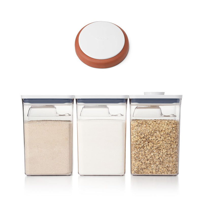 POP Brown Sugar Keeper & 6-Piece POP Container Set Bundle A1