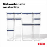 POP Container - Mini Square Mini (0.2 Qt.) D2
