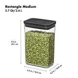 POP Container - Rectangle Medium (2.7 Qt/2.6 L) K9