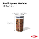 POP Container - Small Square Medium (1.7 Qt.) L4