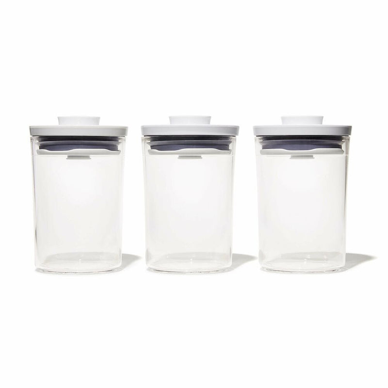 POP Round Canister 3-Piece Mini Bath Set (0.6 Qt) N6