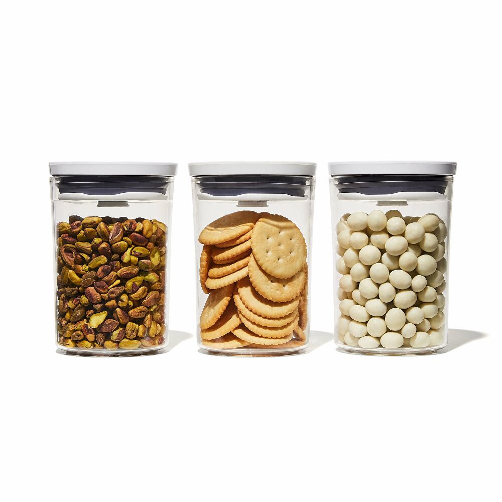 POP Round Canister 3-Piece Mini Bath Set (0.6 Qt) N6