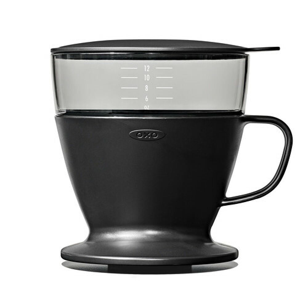Pour Over Coffee Maker with Water Tank - Matte Black D3