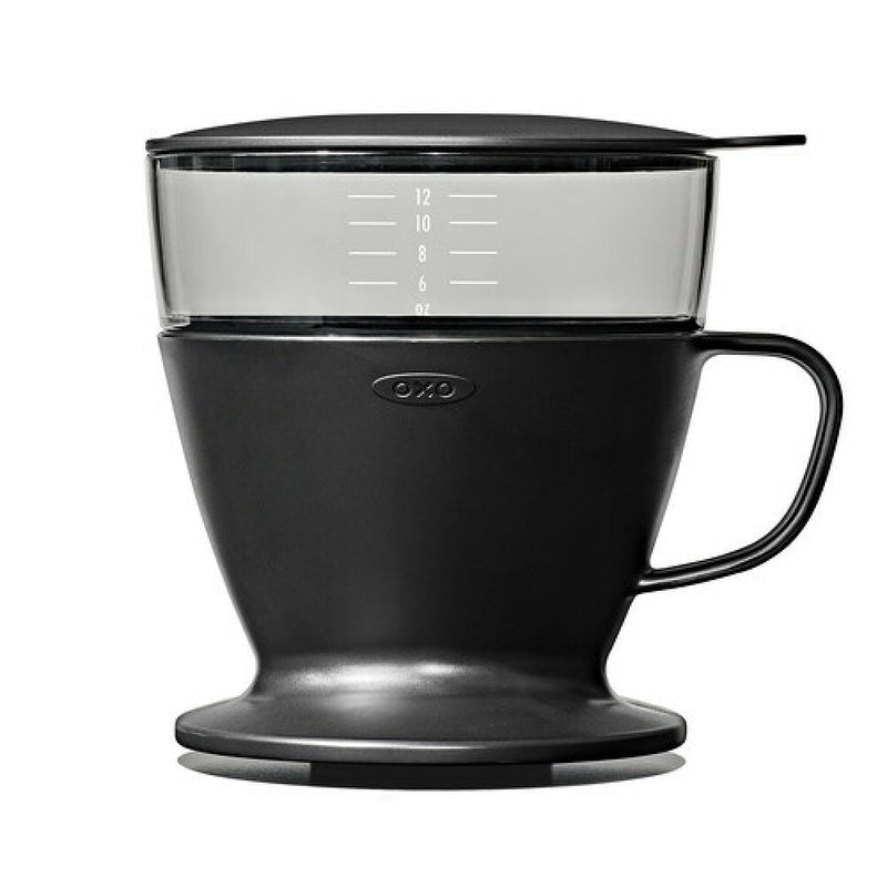 Pour Over Coffee Maker with Water Tank - Matte Black D3