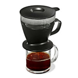 Pour Over Coffee Maker with Water Tank - Matte Black D3