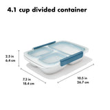 Prep & Go 4.1-Cup Divided Container - Ocean Blue A8