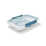 Prep & Go 4.1-Cup Divided Container - Ocean Blue A8