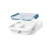 Prep & Go 4.1-Cup Divided Container - Ocean Blue Q5