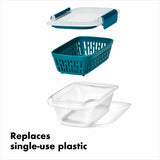 Prep & Go Container with Colander S8